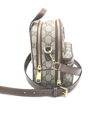 Bolso Gucci Mochila Bandolera Beige Marrón