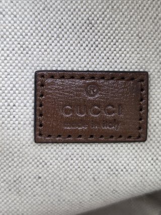 Bolso Gucci Mochila Bandolera Beige Marrón