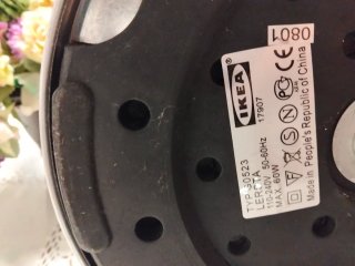 Lámpara de pie Ikea Plata