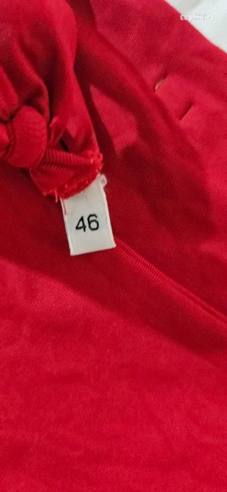 Bikini Nadia Guidi rosso Made Italy