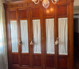 Armario 5 puertas madera cerezo hecho a medida