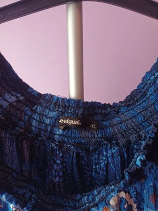 Blusa Desigual Estampada Talla Única