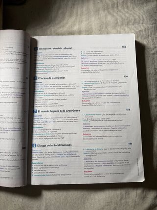Historia del mundo contemporáneo 1 Bachillerato
