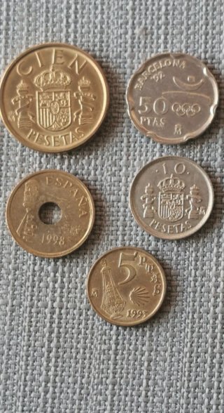 Monedas Juan Carlos I Rey de España