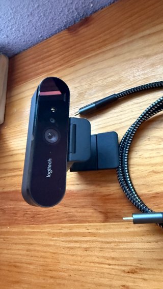 Logitech Brio 4K Webcam Negra