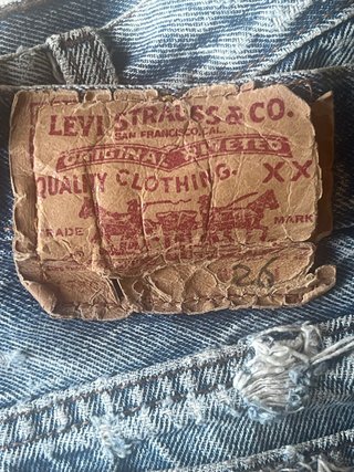Jeans Levi's corti vintage XX