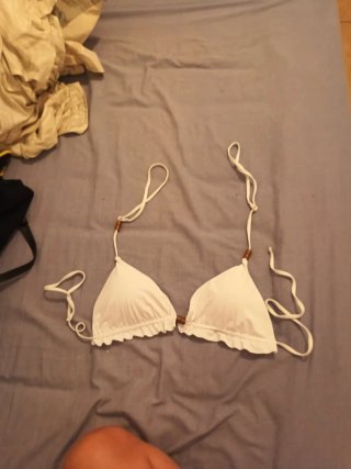 Bikini blanco con detalles