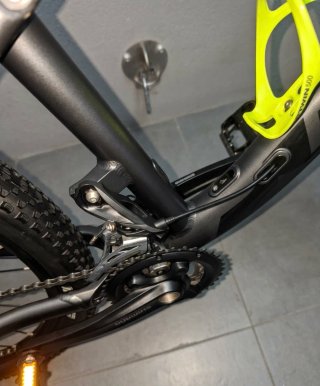 Bicicleta MEGAMO MTB XC29 Negra y Verde