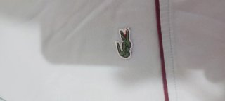 Camisa Polo Lacoste Azul Talla L