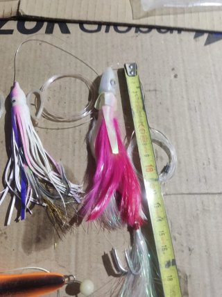 Señuelos pesca curri atún