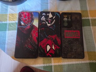 Pack 3 Fundas Samsung Galaxy S21 Ultra Marvel