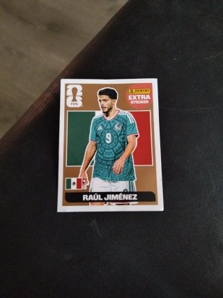 Sticker Extra Raúl Jiménez Bronce Panini
