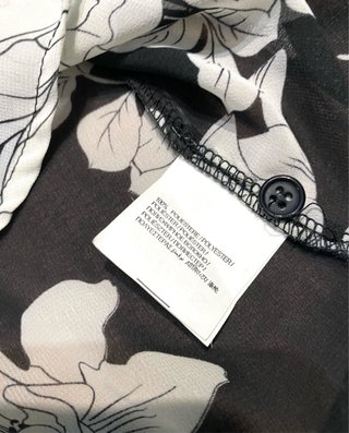 Blusa OVS Gasa Estampada Flores