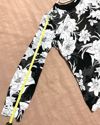 Blusa OVS Gasa Estampada Flores
