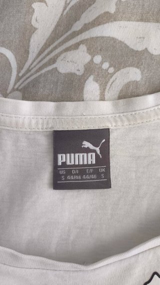 Camiseta Puma blanca (talla S)