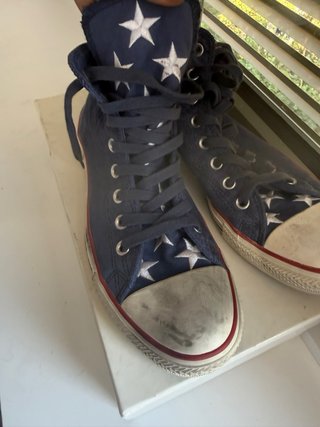 Converse All Star Lona Azul Estrellas B T.41 (9)