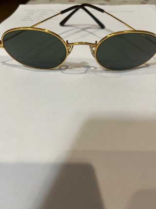 Gafas Ray Ban Vintage Doradas Verdes