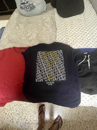 Lote Verano Guess Camiseta y Bañador Talla M