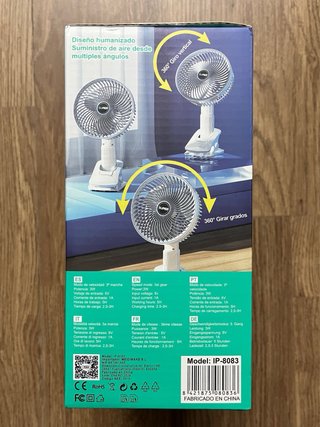 Ventilador de escritorio Multifunción