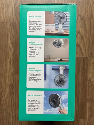 Ventilador de escritorio Multifunción