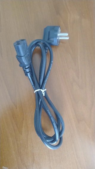 Cable alimentación PC 3 pines