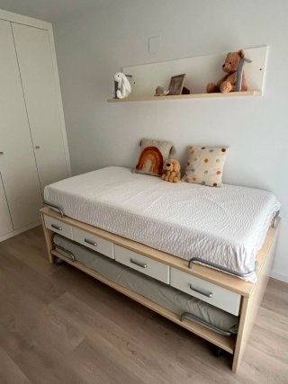 Cama nido con 4 cajones extra grandes