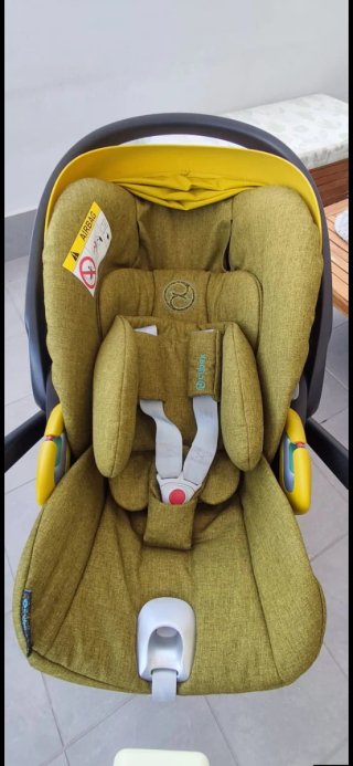 Conjunto Cybex Talos S: capazo, silla, portabebés