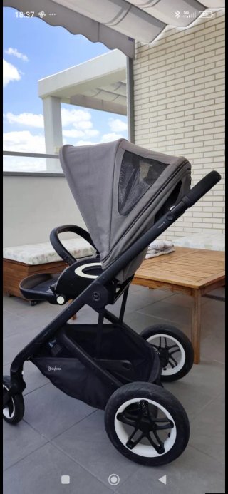 Conjunto Cybex Talos S: capazo, silla, portabebés