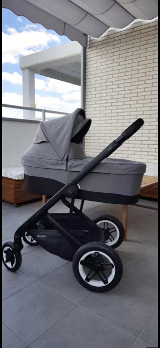 Conjunto Cybex Talos S: capazo, silla, portabebés