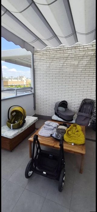 Conjunto Cybex Talos S: capazo, silla, portabebés