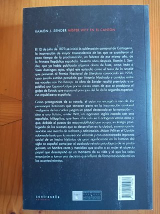 Míster Witt en el Cantón