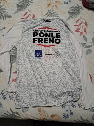Camiseta Joma Blanca con Diseño Ponle Freno