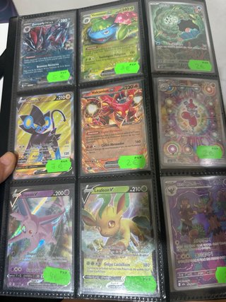 Lote Cartas Pokémon Varios