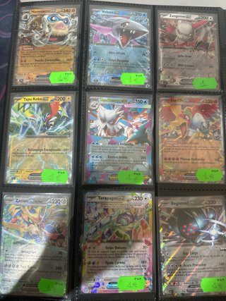 Lote Cartas Pokémon Varios