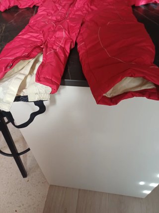 Mono de esquí para niño rojo