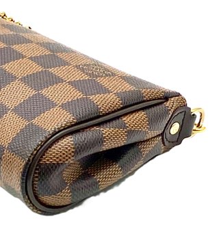 Bolso Louis Vuitton Eva Marrón y Dorado