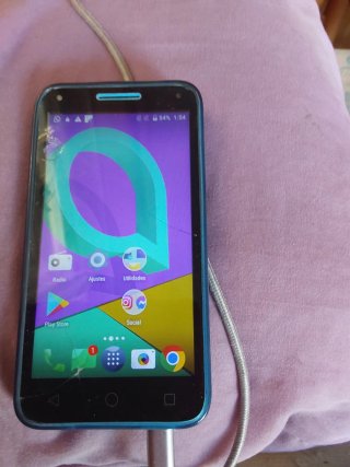 Alcatel Android Azul