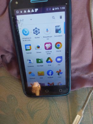 Alcatel Android Azul