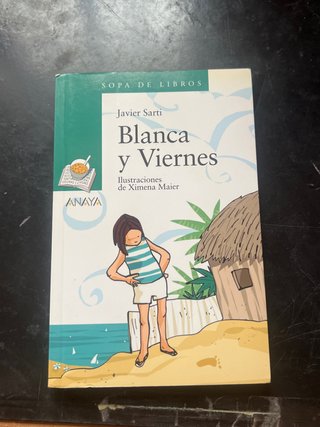 Libro niños Blanca y Viernes