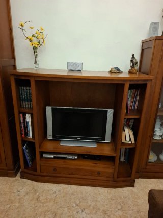 Conjunto Muebles Salón Madera