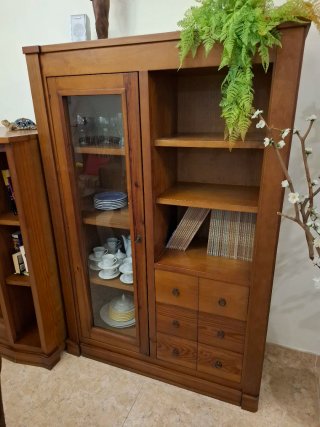 Conjunto Muebles Salón Madera