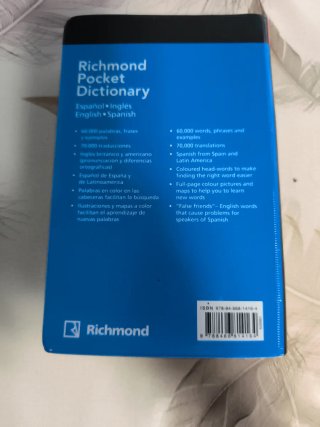 Richmond pocket dictionary español-inglés engli...