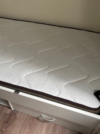 Cama 90x200 con somier y colchón incluidos