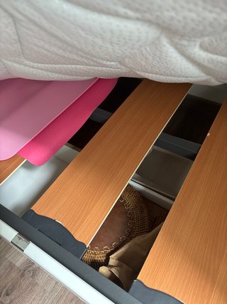 Cama 90x200 con somier y colchón incluidos