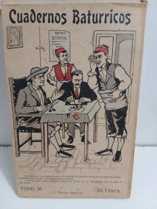 6 cuadernos Baturricos antiguos principios de 1900