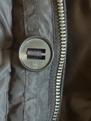 Abrigo de invierno Massimo Dutti Negro