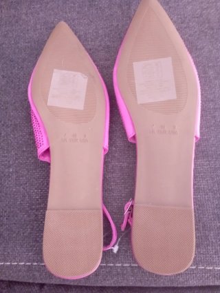 Zapatos salón Primark fucsia brillantes