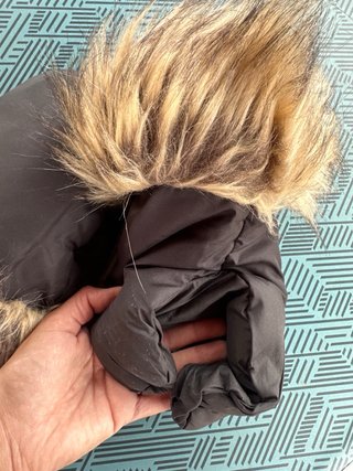 Manoplas para cochecito con pelo