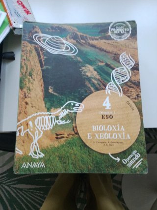 Libros, de texto 4 de la ESO