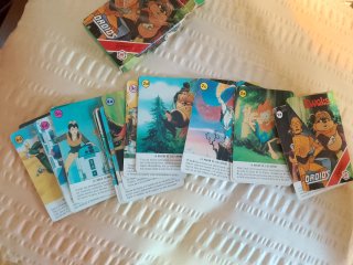 Cartas infantiles Star Wars Droids Ewoks
